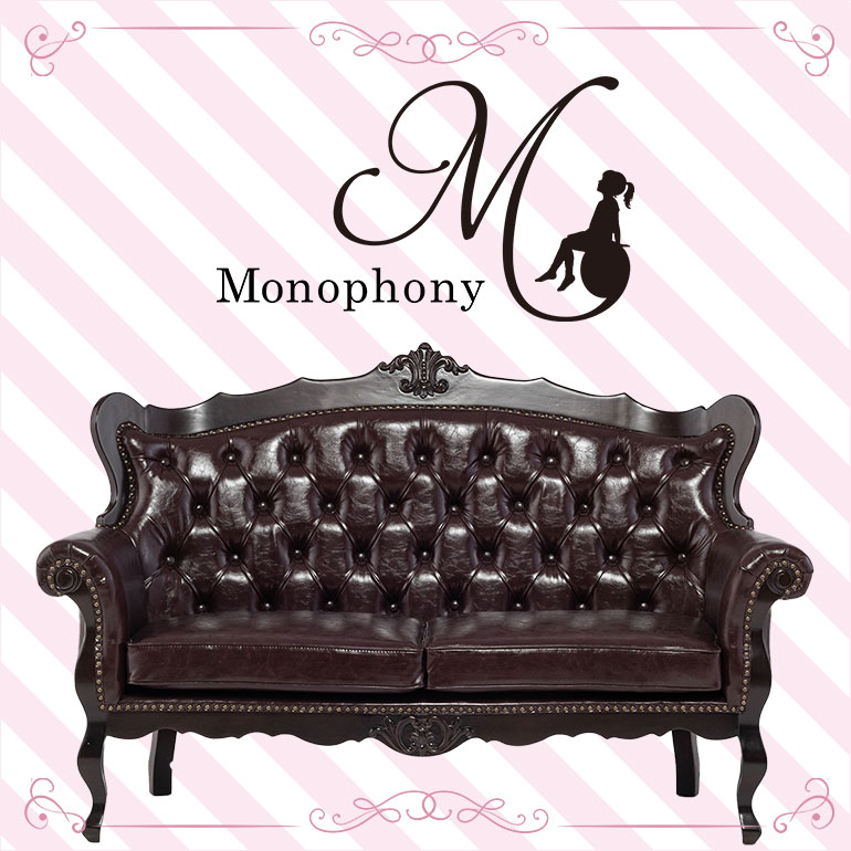 猫脚ロココソファ