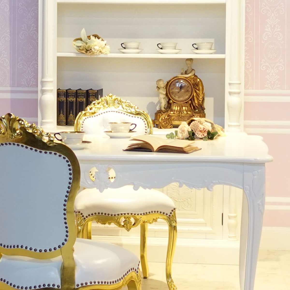 憧れのプリンセス家具でティータイムを【クララボ・モデルケース