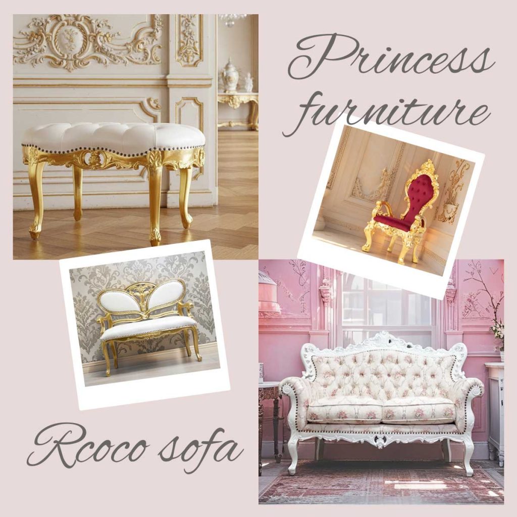 【クララボモデルケース】ロココ調・猫脚家具コレクション｜プリンセススタイルの上質なインテリア