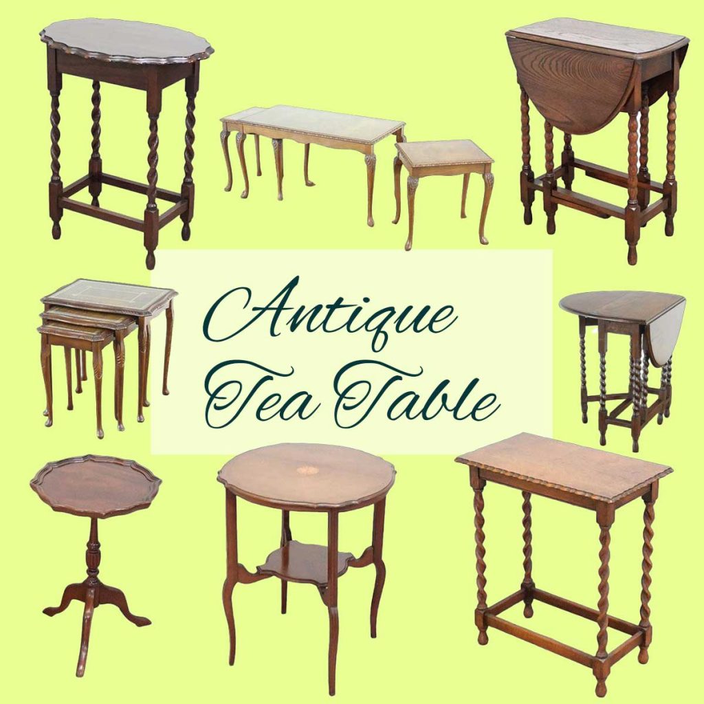 【クララボモデルケース】自宅で叶える英国式アフタヌーンティー。アンティーク ティーテーブルの選び方と魅力
