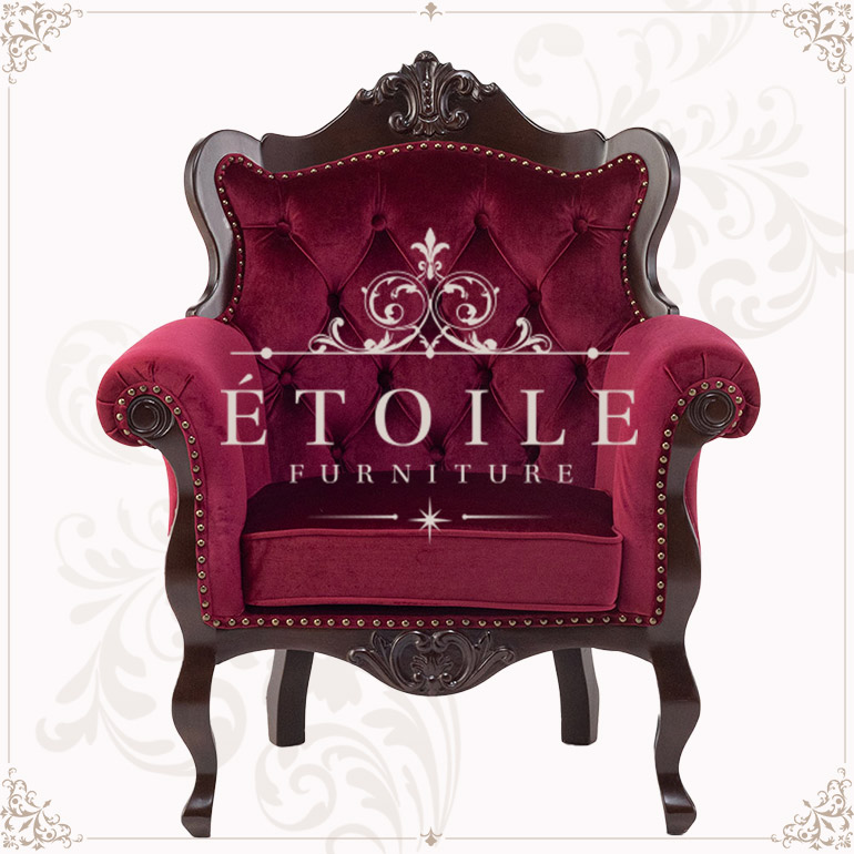 シンプルな装飾のロココ家具　エトワール Etoile 