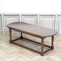 1950年頃　オーク材　イギリス　アンティーク・コーヒーテーブル　antique56742