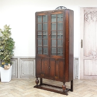 1920年頃　オーク材　イギリス　アンティーク・ブックケース　antique80096