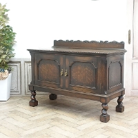 1920年頃　オーク材　イギリス　アンティーク・サイドボード　antique80169