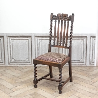 1920年頃　オーク材　イギリス　アンティーク・チェア　antique80201