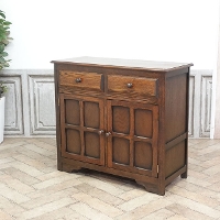 1950年頃　オーク材　イギリス　アンティーク・キャビネット　antique80138b
