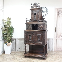 1910年頃　オーク材　フランス　アンティーク・キャビネット　antique65235