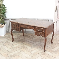 1930年頃　オーク材　フランス　アンティーク・デスク　antique65248