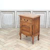 1930年頃　オーク材　フランス　アンティーク・ナイトテーブル　antique65207