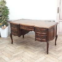1910年頃　オーク材　フランス　アンティーク・デスク　antique65236