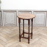 1920年頃　オーク材　イギリス　アンティーク・サイドテーブル　antique80441