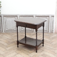 1920年頃　オーク材　イギリス　アンティーク・サイドテーブル　antique80355