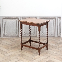 1920年頃　オーク材　イギリス　アンティーク・サイドテーブル　antique80458