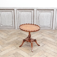 1930年頃　マホガニー材　イギリス　アンティーク・ワインテーブル　antique80375