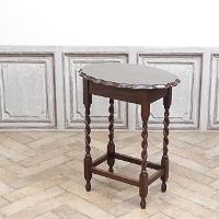 1920年頃　オーク材　イギリス　アンティーク・サイドテーブル　antique80394