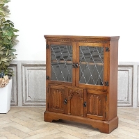 1950年頃　オーク材　イギリス　アンティーク・ブックケース　antique80432