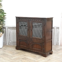 1940年頃　オーク材　イギリス　アンティーク・ブックケース　antique80407a