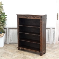 1910年頃　オーク材　イギリス　アンティーク・ブックケース　antique80440