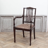 1920年頃　マホガニー材　イギリス　アンティーク・チェア　antique80405a