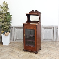 1920年頃　マホガニー材　イギリス　アンティーク・キャビネット　antique80477