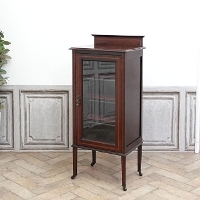 1910年頃　マホガニー材　イギリス　アンティーク・キャビネット　antique80475