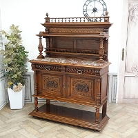 1880�N���@�I�[�N�ށ@�t�����X�@�A���e�B�[�N�E�L���r�l�b�g�@antique65462