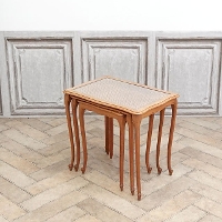 1920�N���@�I�[�N�ށ@�t�����X�@�A���e�B�[�N�E�l�X�g�e�[�u���@antique65434