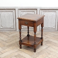 1950�N���@�I�[�N�ށ@�C�M���X�@�A���e�B�[�N�E�T�C�h�e�[�u���@antique80606