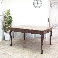 1920�N���@�I�[�N�ށ@�t�����X�@�A���e�B�[�N�E�_�C�j���O�e�[�u���@antique70187nkt