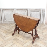 1910�N���@�I�[�N�ށ@�C�M���X�@�A���e�B�[�N�E�T�C�h�e�[�u���@antique80625