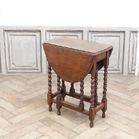 1920�N���@�I�[�N�ށ@�C�M���X�@�A���e�B�[�N�E�T�C�h�e�[�u���@antique80828