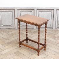 1920�N���@�I�[�N�ށ@�C�M���X�@�A���e�B�[�N�E�T�C�h�e�[�u���@antique80684