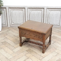 1940�N���@�I�[�N�ށ@�C�M���X�@�A���e�B�[�N�E�T�C�h�e�[�u���@antique80762