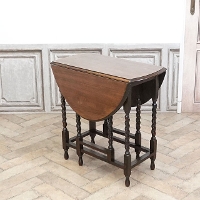 1920�N���@�I�[�N�ށ@�C�M���X�@�A���e�B�[�N�E�T�C�h�e�[�u���@antique80837