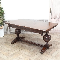 1920�N���@�I�[�N�ށ@�C�M���X�@�A���e�B�[�N�E�_�C�j���O�e�[�u���@antique80887