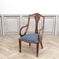 1910�N���@�}�z�K�j�[�ށ@�C�M���X�@�A���e�B�[�N�E�`�F�A�@antique80555b
