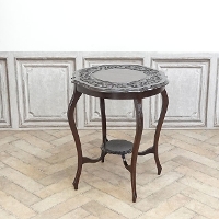 1900�N���@�}�z�K�j�[�ށ@�C�M���X�@�A���e�B�[�N�E�T�C�h�e�[�u���@antique81054