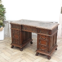 1920�N���@�I�[�N�ށ@�C�M���X�@�A���e�B�[�N�E�f�X�N�@antique81087