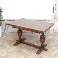 1930�N���@�I�[�N�ށ@�C�M���X�@�A���e�B�[�N�E�_�C�j���O�e�[�u���@antique81065