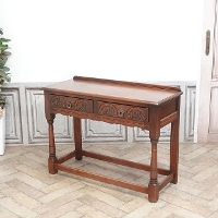 1940�N���@�I�[�N�ށ@�C�M���X�@�A���e�B�[�N�E�T�C�h�e�[�u���@antique81068