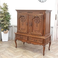 1940�N���@�I�[�N�ށ@�t�����X�@�A���e�B�[�N�E�L���r�l�b�g�@antique65546