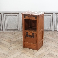 1930�N���@�I�[�N�ށ@�t�����X�@�A���e�B�[�N�E�i�C�g�e�[�u���@antique65552