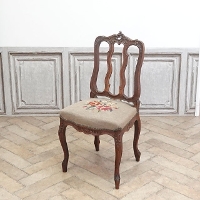 1910年頃 オーク材 フランス アンティーク・チェア antique65553b 新着