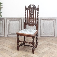 1900�N���@�I�[�N�ށ@�t�����X�@�A���e�B�[�N�E�`�F�A�@antique65633e