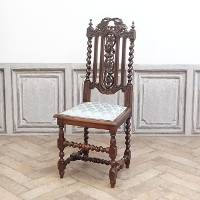 1900�N���@�I�[�N�ށ@�t�����X�@�A���e�B�[�N�E�`�F�A�@antique65633f