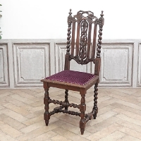 1900�N���@�I�[�N�ށ@�t�����X�@�A���e�B�[�N�E�`�F�A�@antique65603c