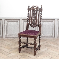 1900�N���@�I�[�N�ށ@�t�����X�@�A���e�B�[�N�E�`�F�A�@antique65603d