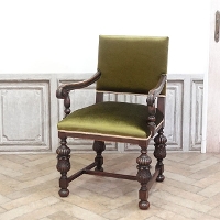 1920�N���@�I�[�N�ށ@�t�����X�@�A���e�B�[�N�E�`�F�A�@antique64302d