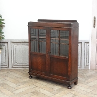 1920�N���@�I�[�N�ށ@�C�M���X�@�A���e�B�[�N�E�u�b�N�P�[�X�@antique81245