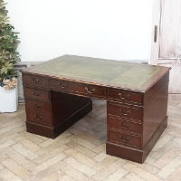 1950�N���@MDF(�}�z�K�j�[)�ށ@�C�M���X�@�A���e�B�[�N�E�f�X�N�@antique81283